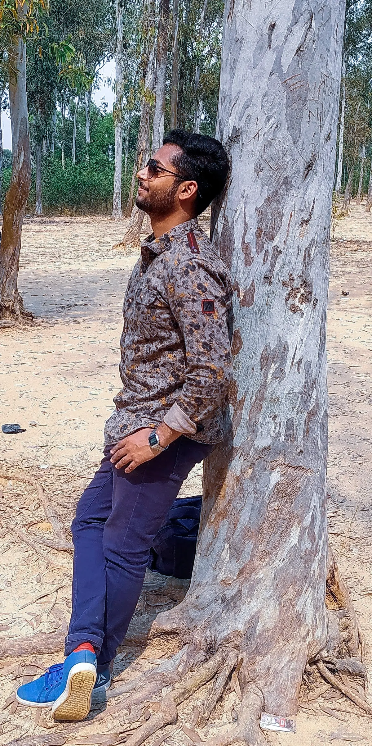 Portrait in Shantiniketan